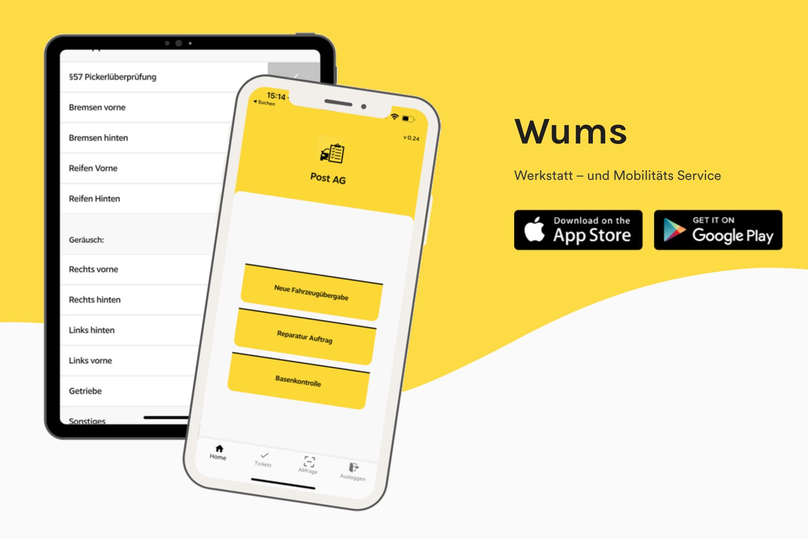 WUMS: a nossa app de frota e o portal para os Correios Austríacos
